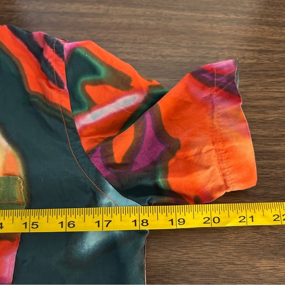 GAP Kids Vibrant Multicolor Button Down Shirt Youth 10 - Picture 8 of 9